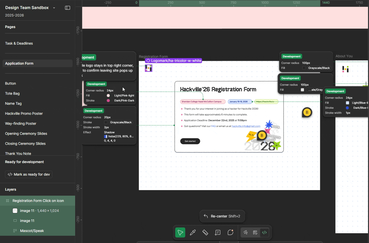 Hackville application form